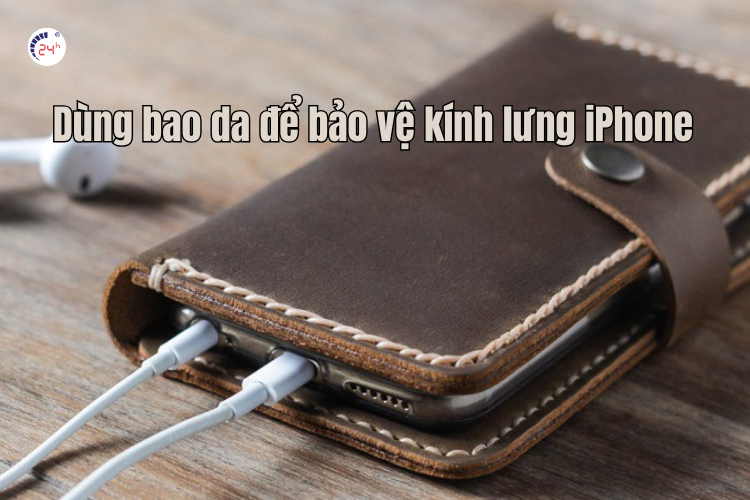 dùng bao da bảo vệ iphone
