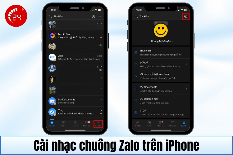 Cách cài nhạc chuông Zalo trên iPhone miễn phí b1
