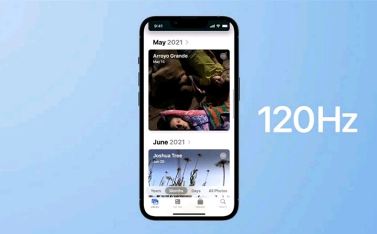 Phiên bản iOS mới sẽ tạo khả năng hiển thị với tần số 120Hz ở ứng dụng bên thứ ba