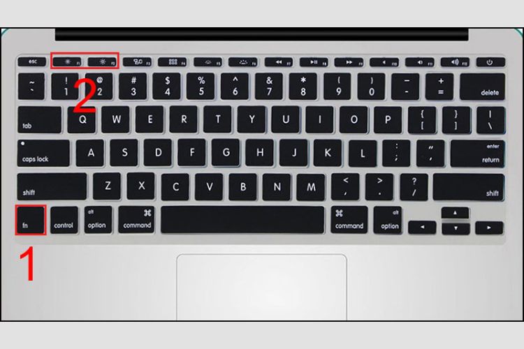 cách chỉnh độ sáng màn hình MacBook Pro2