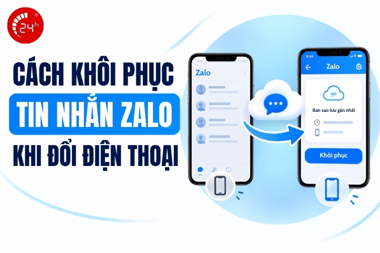 Cách khôi phục tin nhắn Zalo khi đổi điện thoại