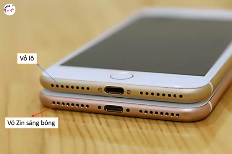 loa của vỏ lô và vỏ zin iphone