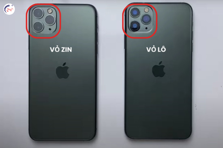 phân biệt camera zin và lô