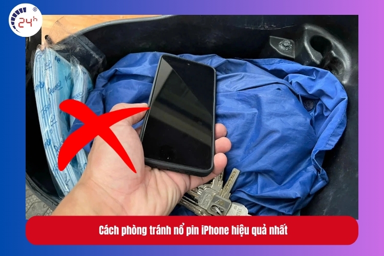 Cách phòng tránh nổ pin iPhone hiệu quả nhất