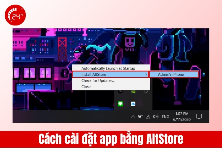Dùng AltStore tải app không cần pass ID Apple B2