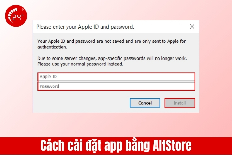 Dùng AltStore tải app không cần pass ID Apple B3