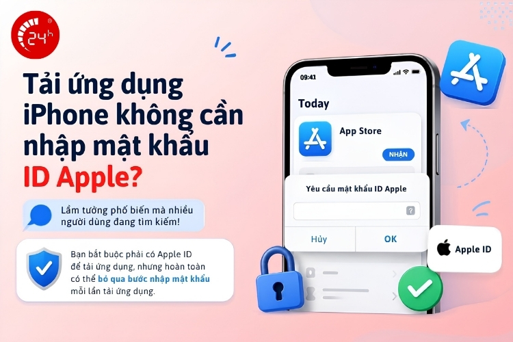 Tải ứng dụng trên iPhone không cần ID Apple