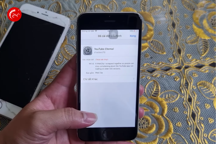 bước 6 cách tải youtube phiên bản cũ cho ios 12.5 7