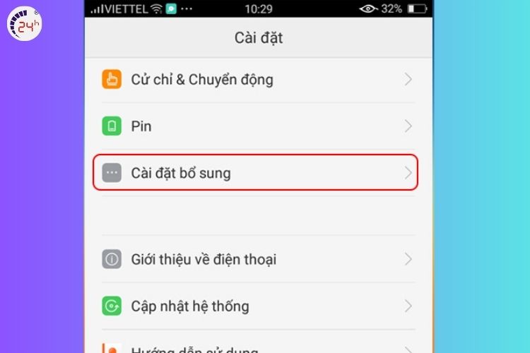 Bước 1 của bật tính năng cài đặt ứng dụng từ nguồn không xác định trên Android 7 trở xuống