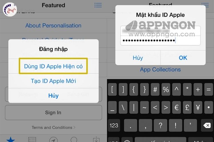 Đăng nhập vào tài khoản ICloud trên thiết bị khác