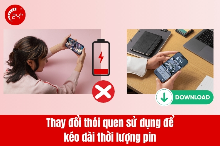 Thay đổi thói quen sử dụng pin iPhone iOS 15