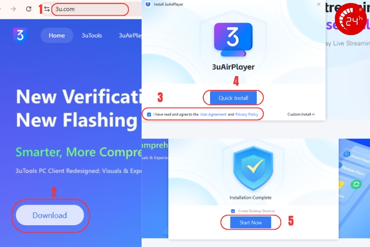 cách tải 3utools cho iphone
