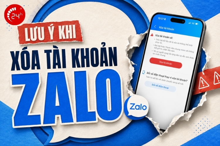 Lưu ý khi xóa tài khoản Zalo