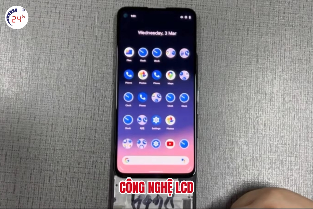 Màn hình điện thoại công nghệ LCD