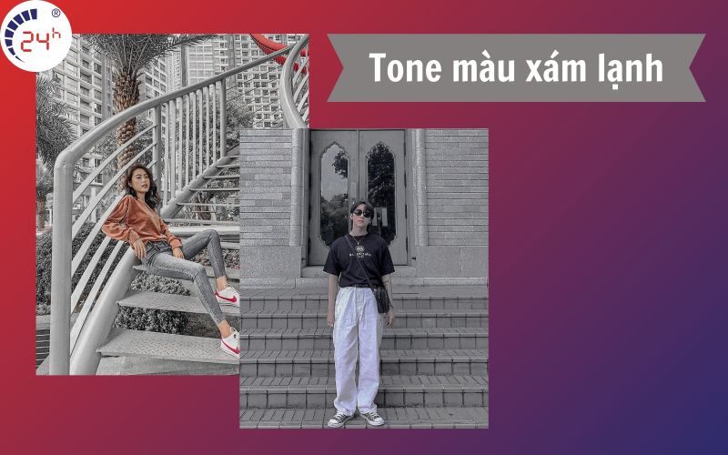 Cong thuc chinh anh tren iPhone khong can app tone mau xam lanh