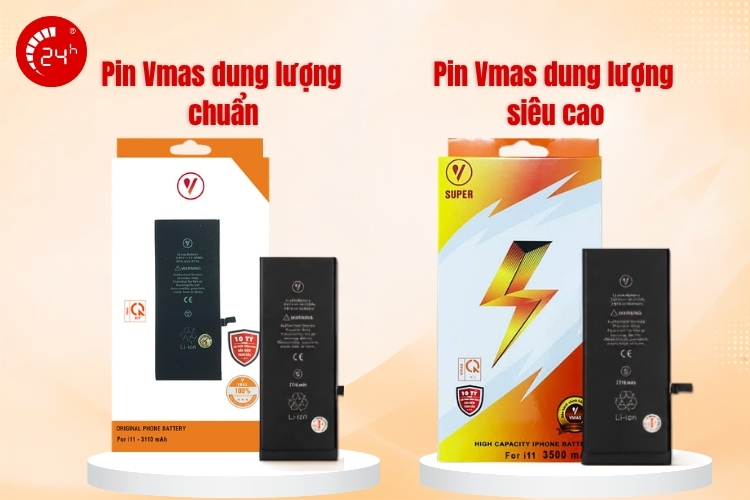 Pin VMAS có mấy loại