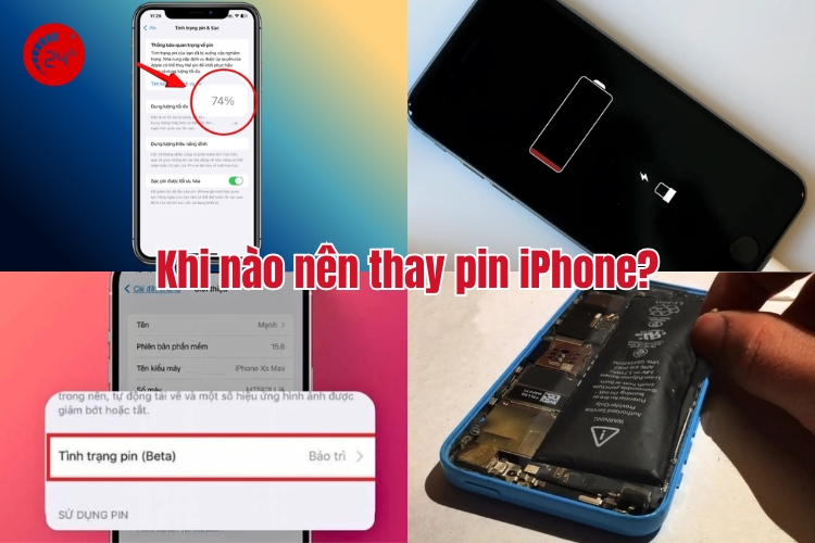 khi nào nên thay pin iphone