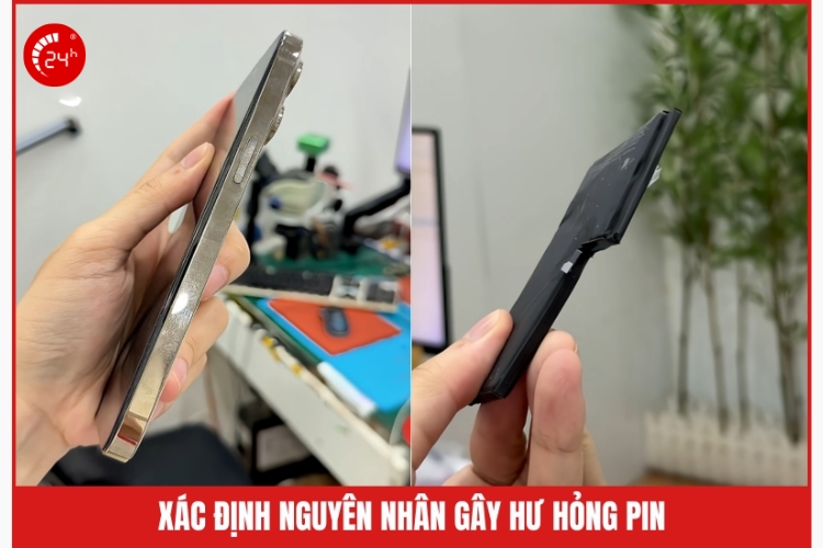 XÁC ĐỊNH NGUYÊN NHÂN GÂY HƯ HỎNG PIn