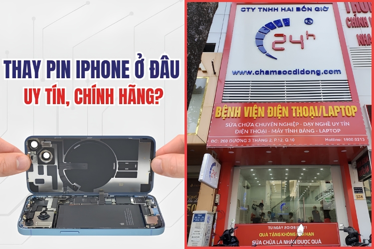 thay pin iphone ở đâu