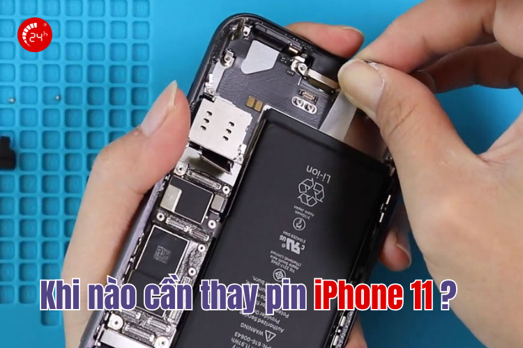 khi nào cần thay pin iphone 11