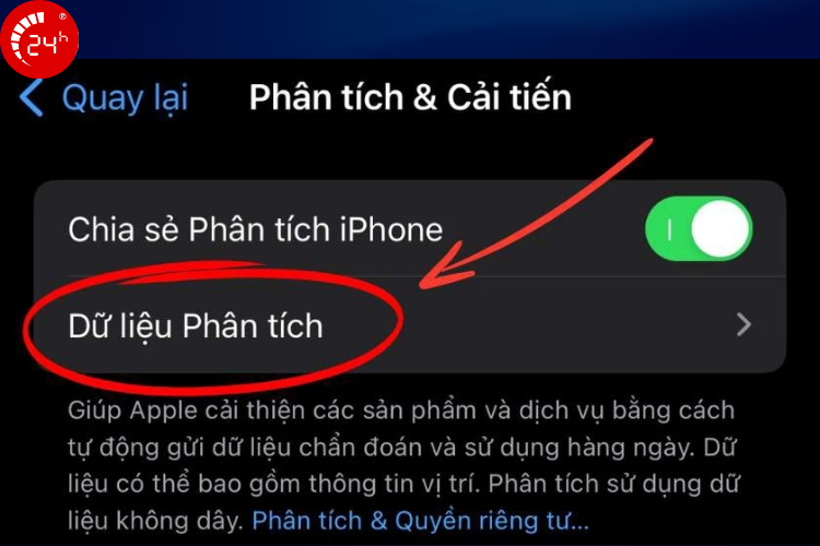 kiểm tra số lần sạc pin trên máy bước 3