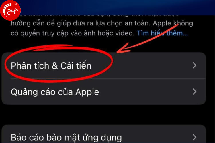kiểm tra số lần sạc pin trên máy bước 2