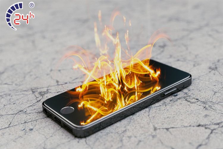 iphone bị nóng khi sạc có thể gây hậu quả gì