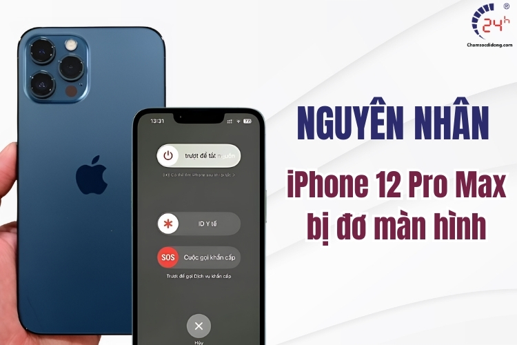 Nguyên nhân iPhone 12 Pro Max bị đơ màn hình