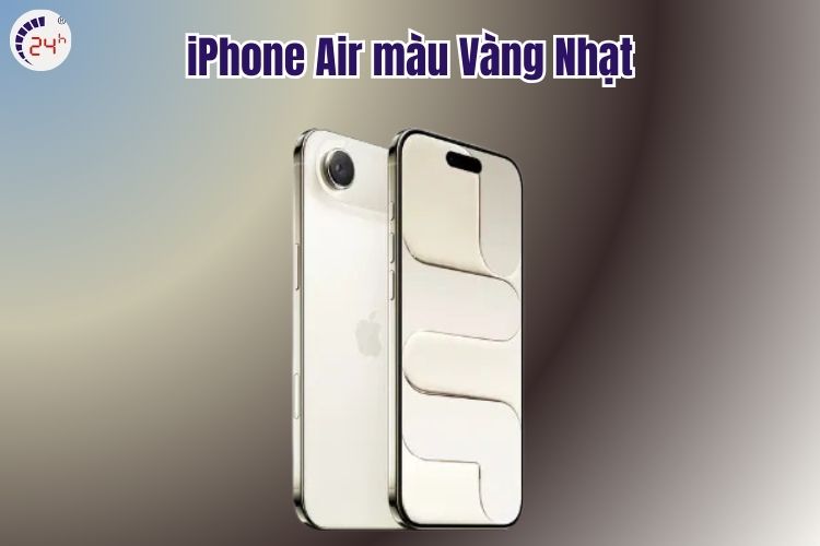 iPhone Air màu Vàng Nhạt