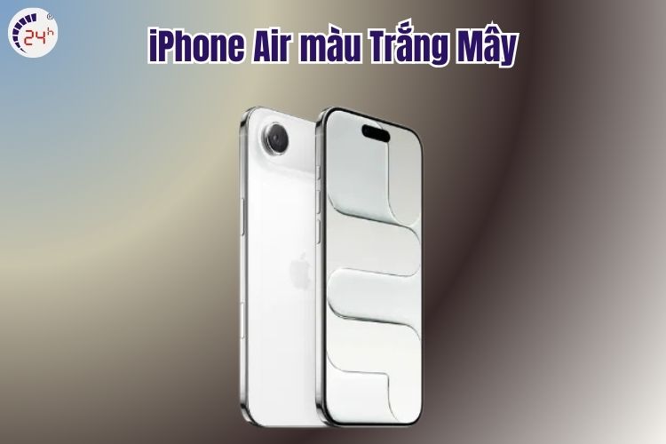 iPhone Air màu Trắng Mây