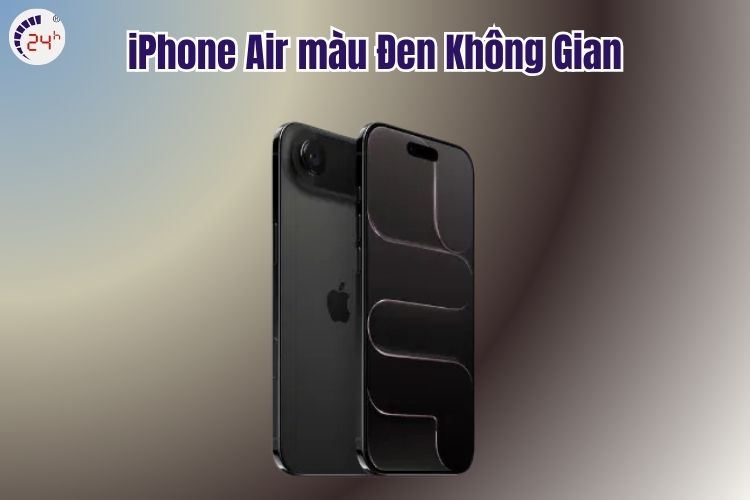 iPhone Air màu Đen Không Gian