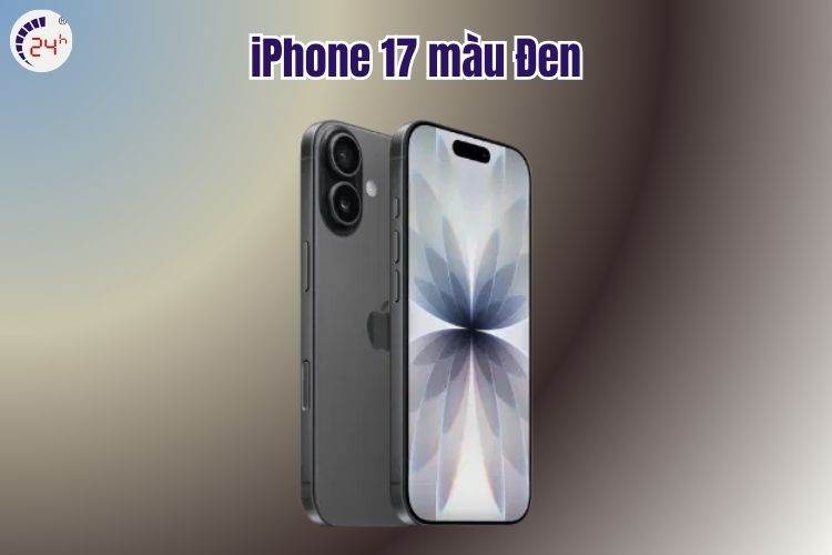 iPhone 17 màu Đen