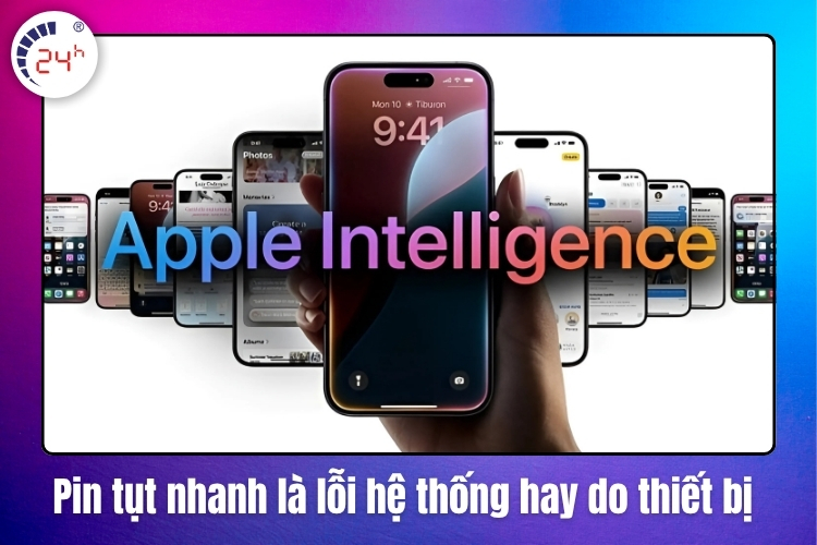 Pin tụt nhanh sau cập nhật iOS 18 là lỗi hệ thống hay do thiết bị
