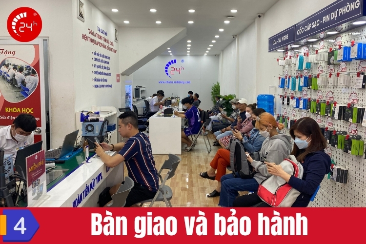 Bước 4 Bàn giao và bảo hành