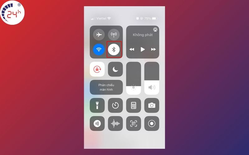 Tat Bluetooth khi iPhone khong ket noi duoc Wifi