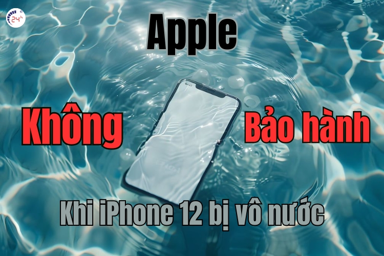 apple không bảo hành iphone vô nước
