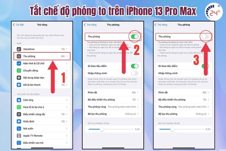 Cách khắc phục iPhone 13 Pro Max bị trắng màn hình