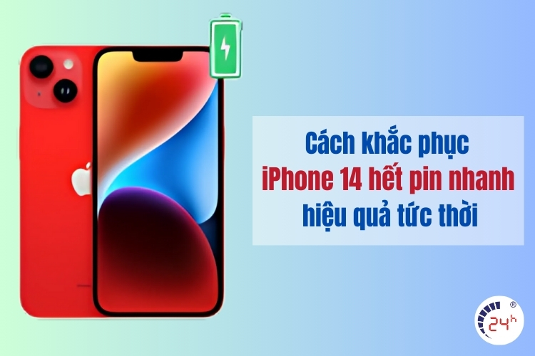 cách khắc phục iphone 14 hết pin nhanh