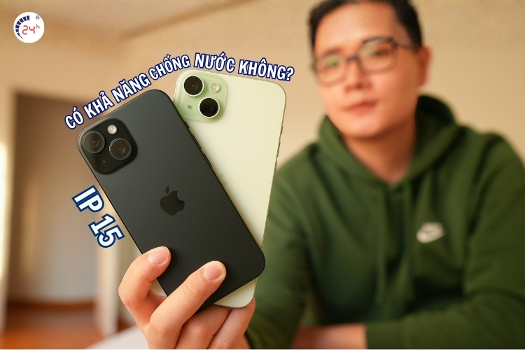 iPhone 15 có khả năng chống nước không?