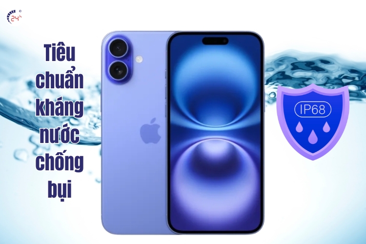 chuẩn kháng nước ip68