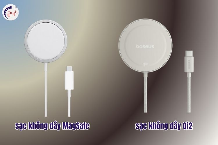 iPhone 17 hỗ trợ sử dụng loại sạc không dây MagSafe và sạc không dây Qi2