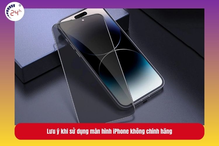 Kết hợp nhiều biện pháp bảo vệ như dán mặt kính iPhone khi sử dụng iPhone có màn linh kiện