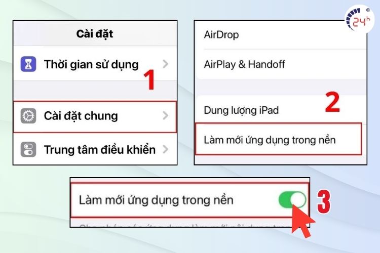 Dừng ứng dụng trên iPhone bị trắng màn hình