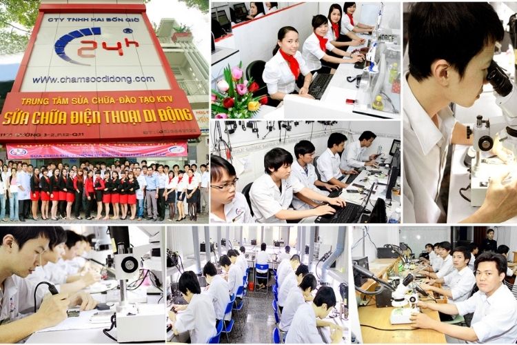 Trung tâm sữa chữa điện thoại uy tín Bệnh Viện Điện Thoại, Laptop 24h