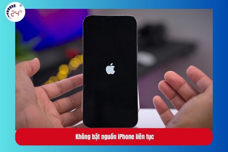Không bật nguồn iPhone liên tục