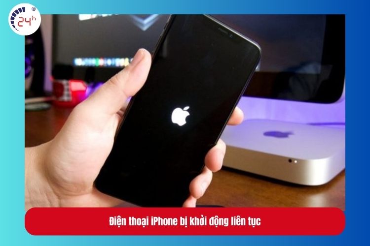 iPhone bị vô nước là điện thoại iPhone bị khởi động liên tục