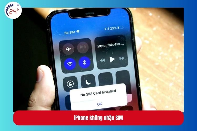 iPhone bị vô nước làm iPhone không nhận SIM