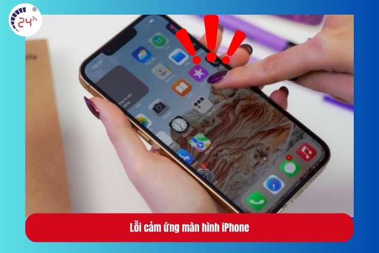 iPhone bị vô nước làm lỗi cảm ứng màn hình iPhone