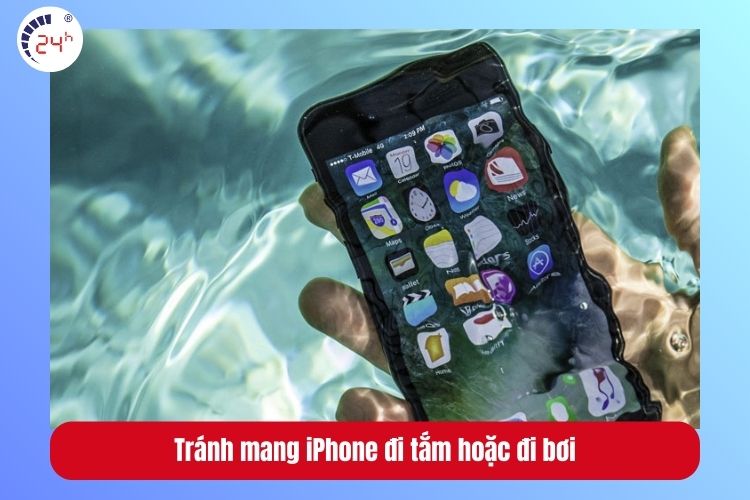 Những trường hợp cần tránh để iPhone không bị hỏng do nước