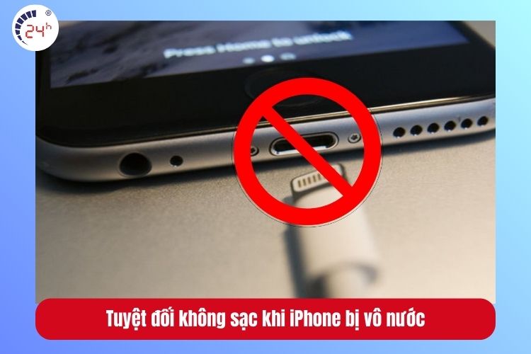 Hướng dẫn cách xử lý khi iPhone bị vô nước